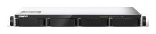 Qnap TS-435XeU-4G, 1U, 4 x 2.5"/3.5" SATA , Marvell Octeon TX2 CN9130 / CN9131 quad-core, 4GB DDR4 SODIMM (Max. 32GB), 2 x 10GbE