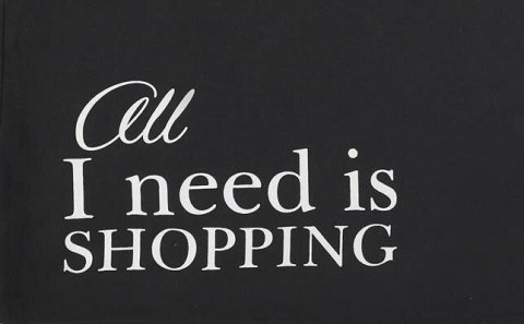 Torba shopper All I Need Is Shopping