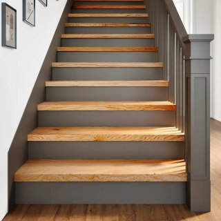 Stopnie schodowe, 20 szt. brązowe 90x30x2cm lite drewno dębowe