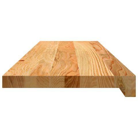 Stopnie schodowe, 20 szt. brązowe 90x30x2cm lite drewno dębowe