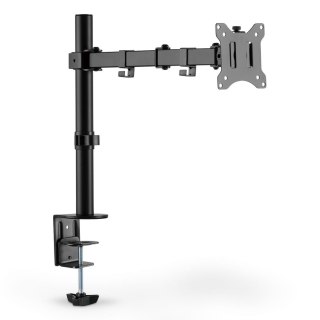 Uchwyt biurkowy pojedyncz (zacisk) DIGITUS 1xLCD max. 32"max. 8kg uchylno-obrotowy 270°