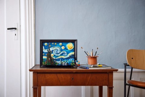 LEGO Ideas 21333 - „Gwiaździsta noc" Vincenta van Gogha