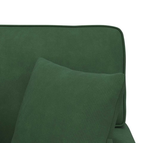 Chaise Lounge z Fartuszkiem Zielony dżungli 91 x 157 x 91 cm