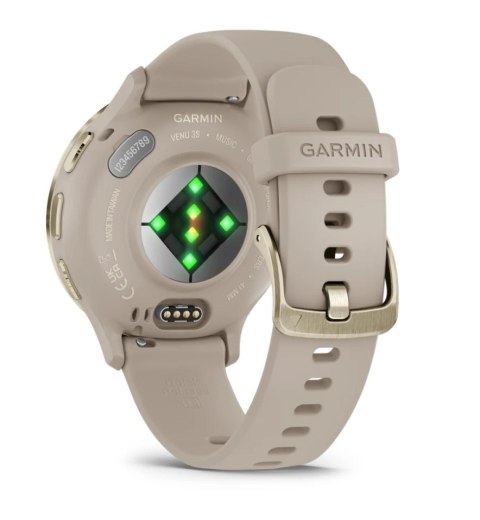 Zegarek sportowy Garmin Venu 3S AMOLED 41mm Beżowy
