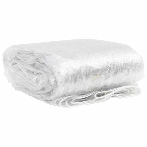 Przezroczysta plandeka z oczkami 6x12 m PVC