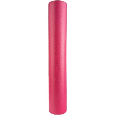 Wałek do masażu i rehabilitacji EPS 90 cm różowy