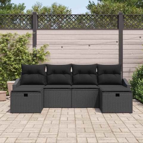 Zestaw Sof z poduszką 6 pcs polirattan