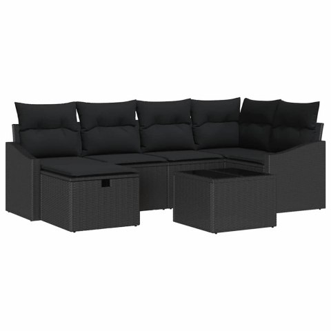Zestaw Sof z poduszką 7 pcs polirattan