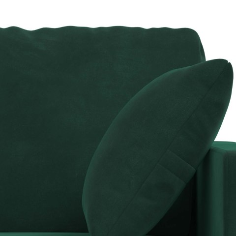 Sofa 2 pcs Ciemna zieleń