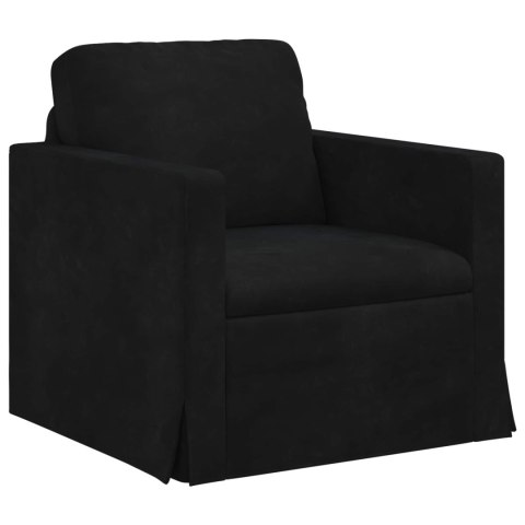 Sofa 2 pcs Czarny
