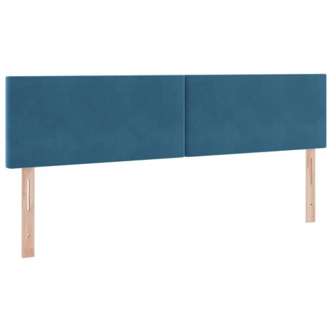 Łóżko z miejscem do przechowywania Ciemnoniebieski 90 x 200 cm