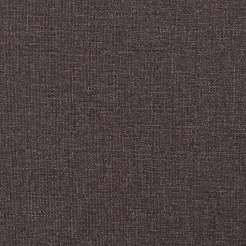 Łóżko sprężynowe z materacem Ciemny brąz 200 x 140 cm Poliester