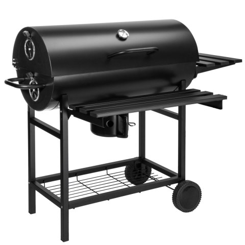 Grill węglowy ogrodowy beczka 2 ruszty BAREL