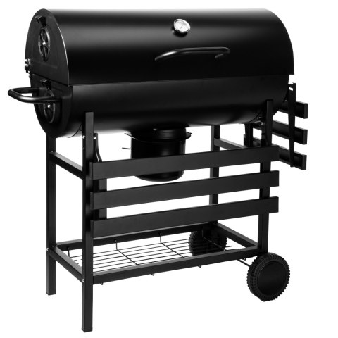 Grill węglowy ogrodowy beczka 2 ruszty BAREL