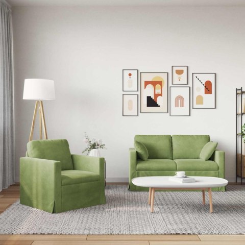 Sofa 2 pcs Jasnozielony