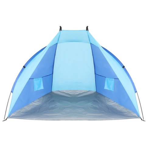 NAMIOT OSŁONA PLAŻOWA SUN 200x100x105cm NIEBIESKO-GRANATOWY ENERO CAMP