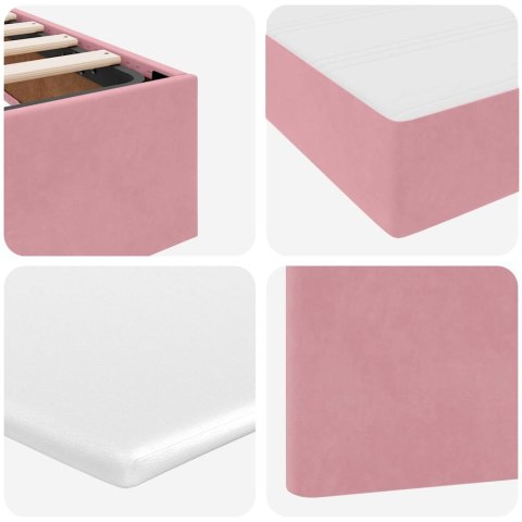 Łóżko z miejscem do przechowywania Różowy 90 x 200 cm