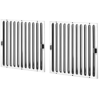Okap pochłaniacz przyścienny skręcany STAL 1205x1000x450 mm