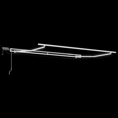 Markiza zwijana Ze LED Lights Niebieski i biały 350 x 250 cm