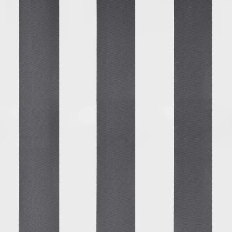 Ręcznie zwijana markiza z LED, antracytowo-biała, 450x350 cm
