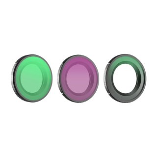 Filtry do obiektywu 1/4" Sunnylife 3 szt. - Black Mist + CPL + ND16 do Osmo Nano
