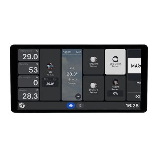 Panel sterowania 6.95" Shelly Wall Display X2i WiFi/BLU (srebrny)