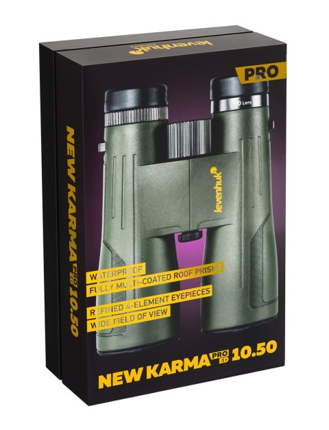 Lornetka Levenhuk New Karma PRO ED 10x50