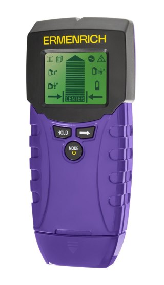 Detektor kołków i wilgoci 2-w-1 Ermenrich Ping TM100