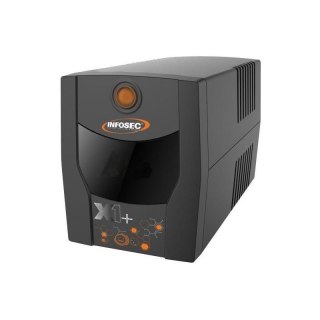 Zasilacz awaryjny UPS Infosec X1+ 1000, 1000VA, 500W, 2x FR/Schuko