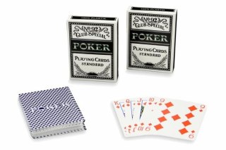 Zestaw 2 szt Poker kart No92 100% PLASTIK