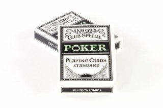Zestaw 2 szt Poker kart No92 100% PLASTIK
