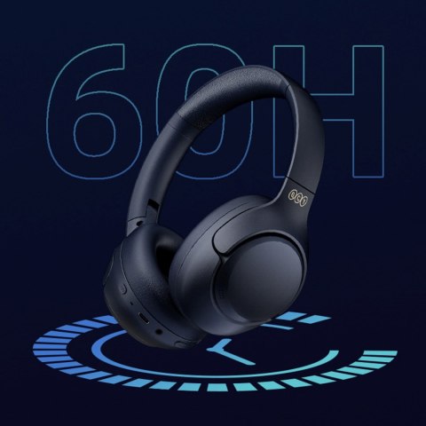 Słuchawki bezprzewodowe nauszne H3 ANC Bluetooth - czarne