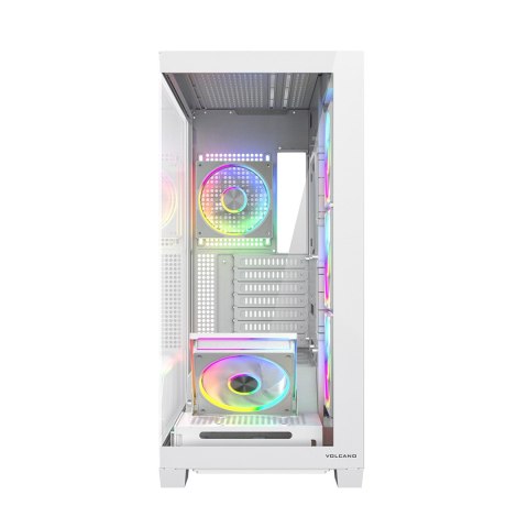MODECOM OBUDOWA VOLCANO STELLAR PLUS ARGB MIDI 5F WHITE