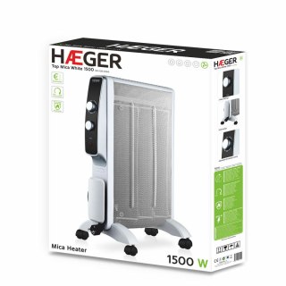 Grzejnik Haeger MH-15W.006A Biały 1500 W (Odnowione B)