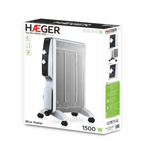 Grzejnik Haeger MH-15W.006A Biały 1500 W (Odnowione B)