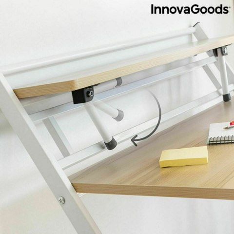 Składane Biurko z Półką InnovaGoods Tablezy Drewno (Odnowione A)