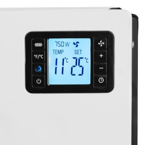 Grzejnik konwektorowy NOVEEN CH8000 LCD Smart, biały