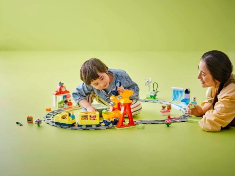 LEGO DUPLO 10428 Duży interaktywny pociąg miejski
