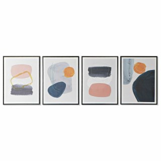 Obraz DKD Home Decor S3018014 Plastikowy (4 Części) (Odnowione A)