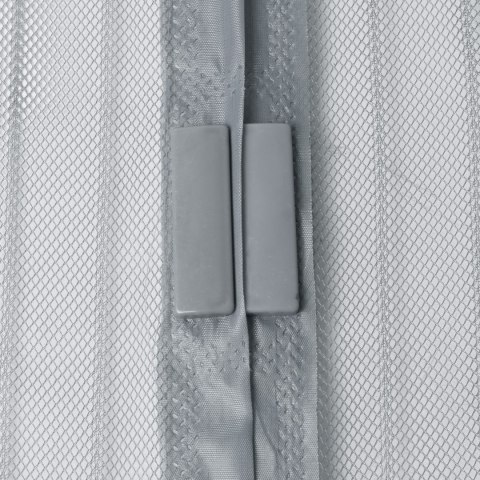 Moskitiera do przycięcia SZARA MAGNETYCZNA drzwiowa 100x220 cm