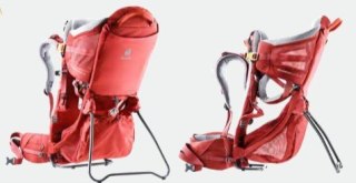 Nosidło turystyczne Deuter Kid Comfort Active SL currant