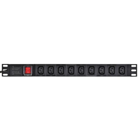 Listwa zasilająca 19"- 9xgniazdo UPS - wtyk UPS-C14