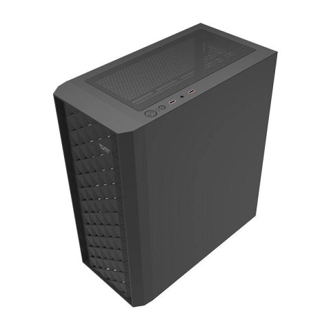 Obudowa komputerowa DARKFLASH DK351 + 4 wentylatory RGB (czarna)