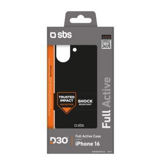 Etui case pokrowiec do iPhone 16 Full Active D3O - czarne