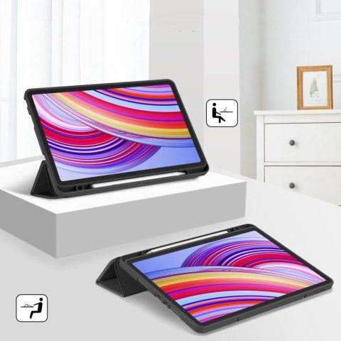 Etui z podstawką na Xiaomi Redmi Pad Pro 12.1'' SC Pen - czarne