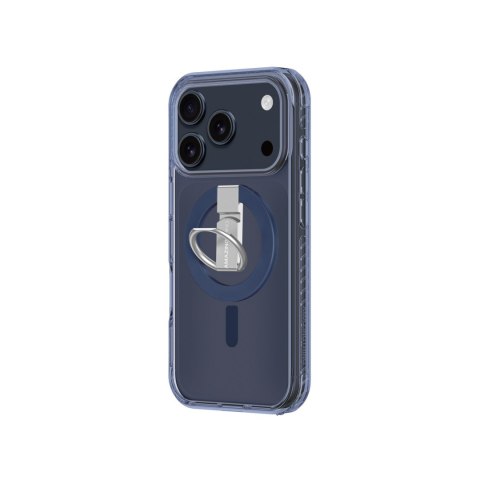 Etui case na iPhone 17 Pro Max Titan Pro Grip Ring Set MagSafe - niebieskie