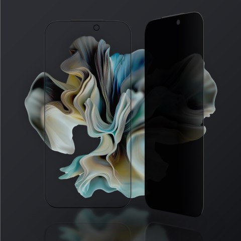 Szkło hartowane prywatyzujące na iPhone 17 Titan Privacy FusionFilter 7