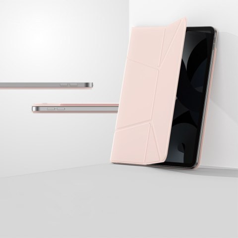 Etui ochronne z podstawką na iPad Air M3 11'' - różowe