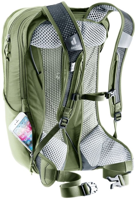 Plecak rowerowy Deuter Race Air 14 + 3, mineral/glove