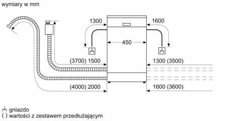 Zmywarka do zabudowy BOSCH SPV4EMX61E